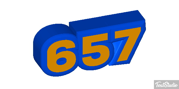 657 Metin efekti