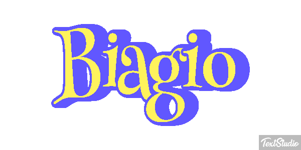 Biagio Efekt tekstowy