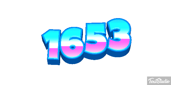 1653 Text effect