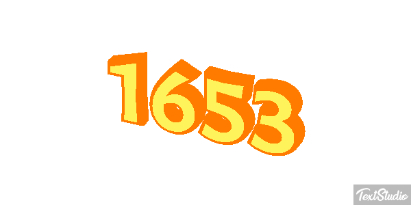 1653 Text effect