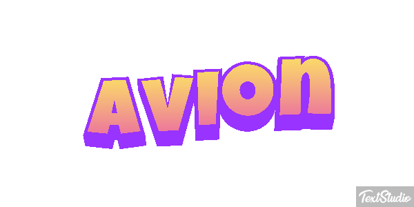Avion Text effect