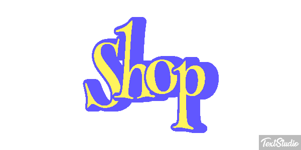 Shop Efeito do texto