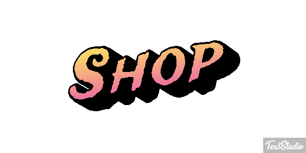 Shop Efeito do texto