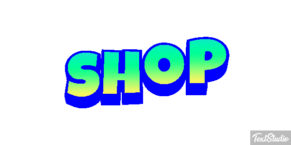 Shop Efeito do texto