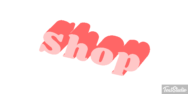 Shop Efeito do texto