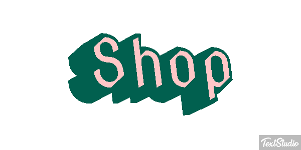Shop Efeito do texto