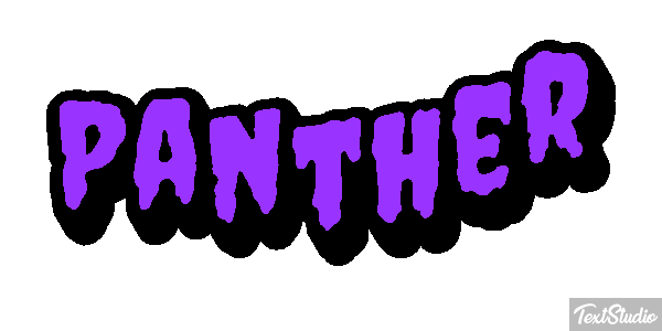 Panther Tekst effect