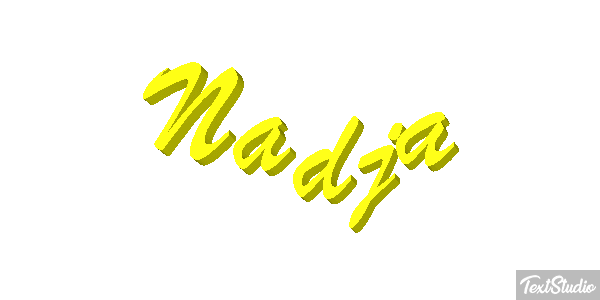 Nadja Effetto testo