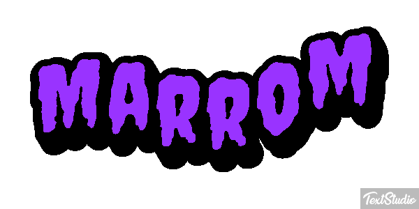 Marrom Efeito do texto