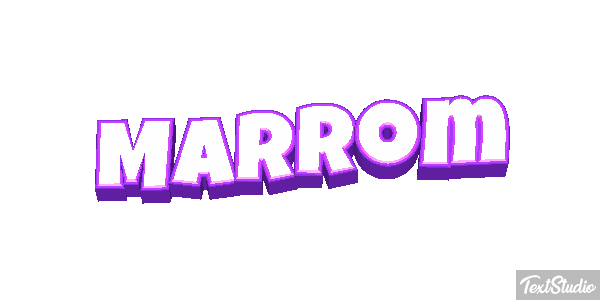Marrom Efeito do texto