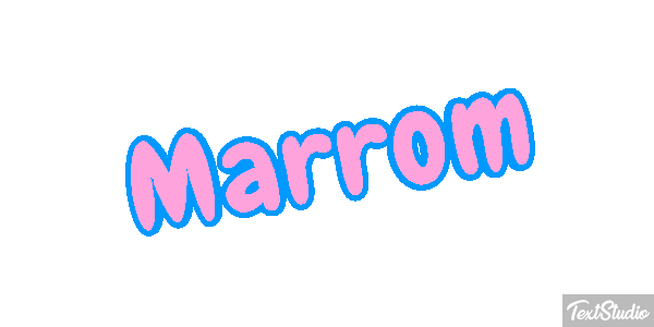 Marrom Efeito do texto
