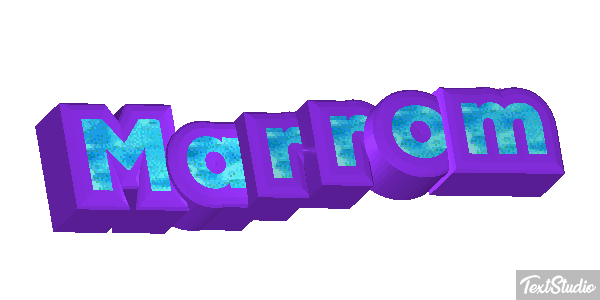 Marrom Efeito do texto