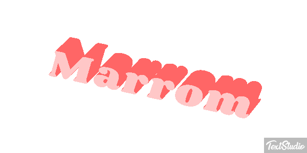 Marrom Efeito do texto