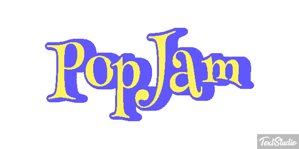 PopJam Текстовый эффект