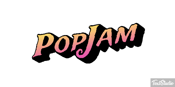 PopJam Текстовый эффект