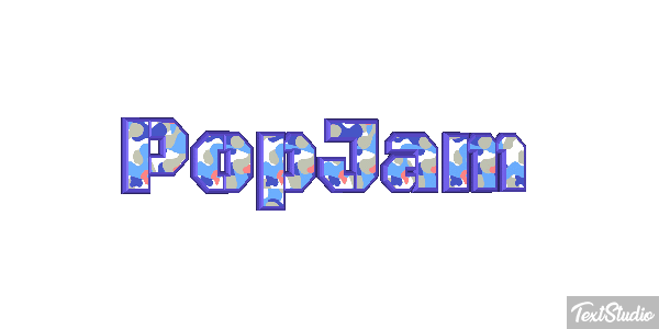PopJam Текстовый эффект