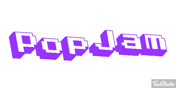 PopJam Текстовый эффект