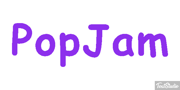PopJam Текстовый эффект