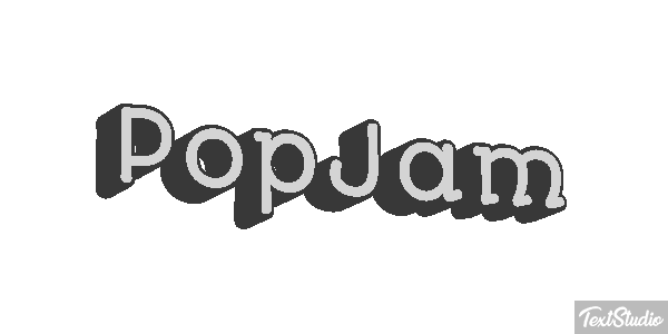 PopJam Текстовый эффект