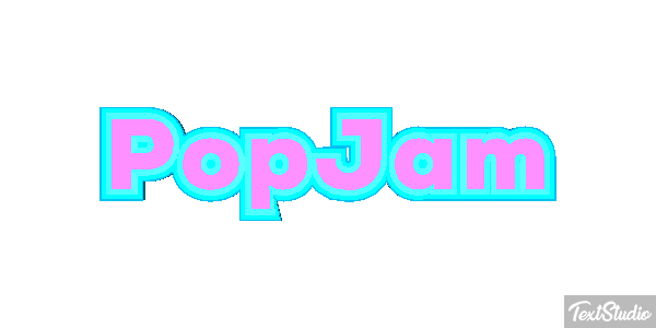 PopJam Текстовый эффект