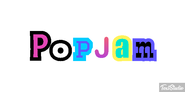 PopJam Текстовый эффект