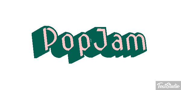 PopJam Текстовый эффект