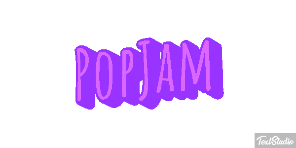 PopJam Текстовый эффект