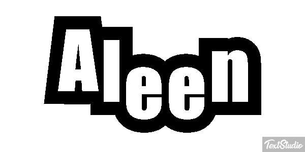 Aleen Text effect