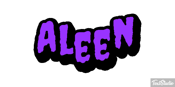 Aleen Text effect