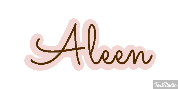 Aleen Text effect