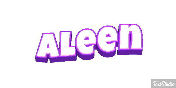 Aleen Text effect