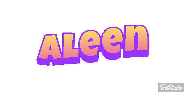Aleen Text effect