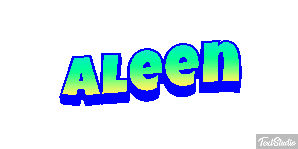 Aleen Text effect