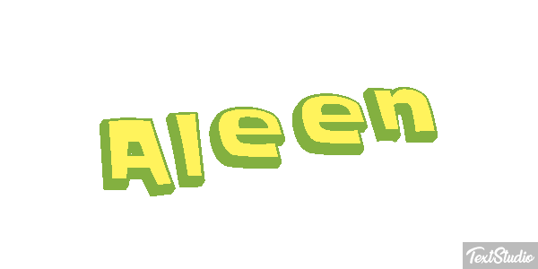 Aleen Text effect