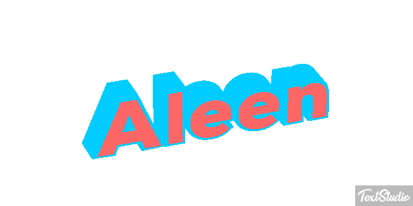 Aleen Text effect