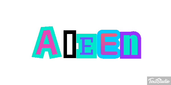 Aleen Text effect