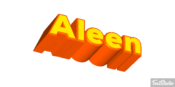 Aleen Text effect
