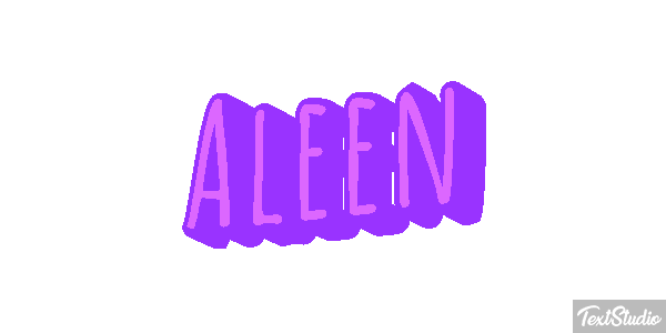 Aleen Text effect
