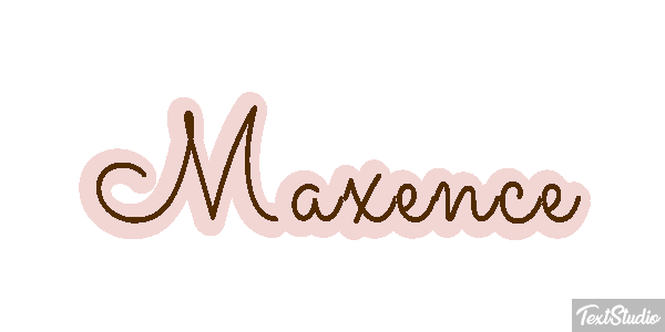 Maxence Effet de texte
