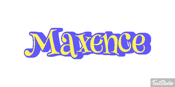 Maxence Effet de texte
