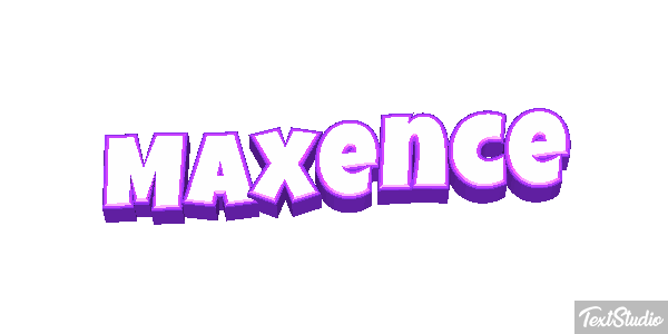Maxence Effet de texte