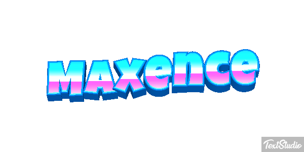 Maxence Effet de texte