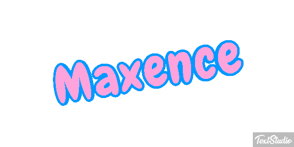 Maxence Effet de texte
