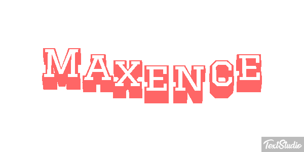 Maxence Effet de texte