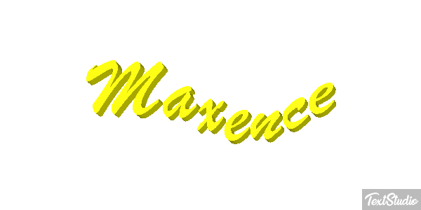 Maxence Effet de texte