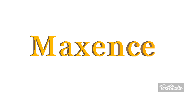 Maxence Effet de texte
