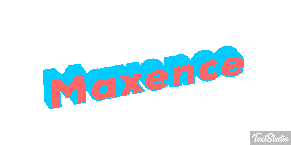 Maxence Effet de texte