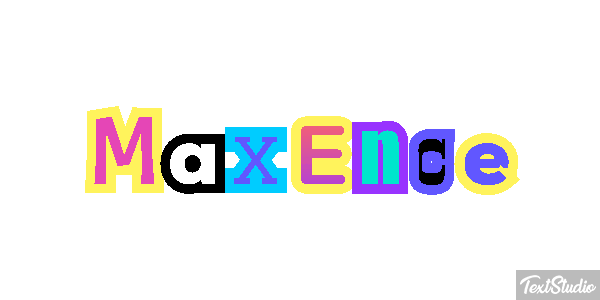 Maxence Effet de texte