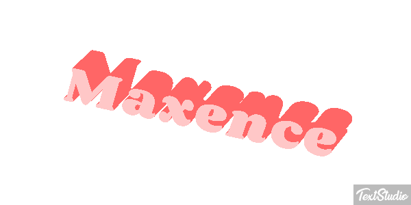 Maxence Effet de texte