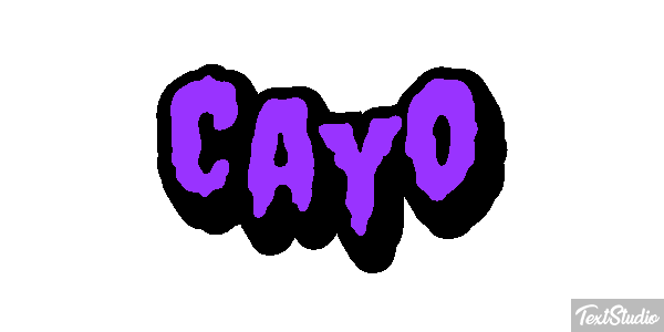 Cayo Efecto de texto